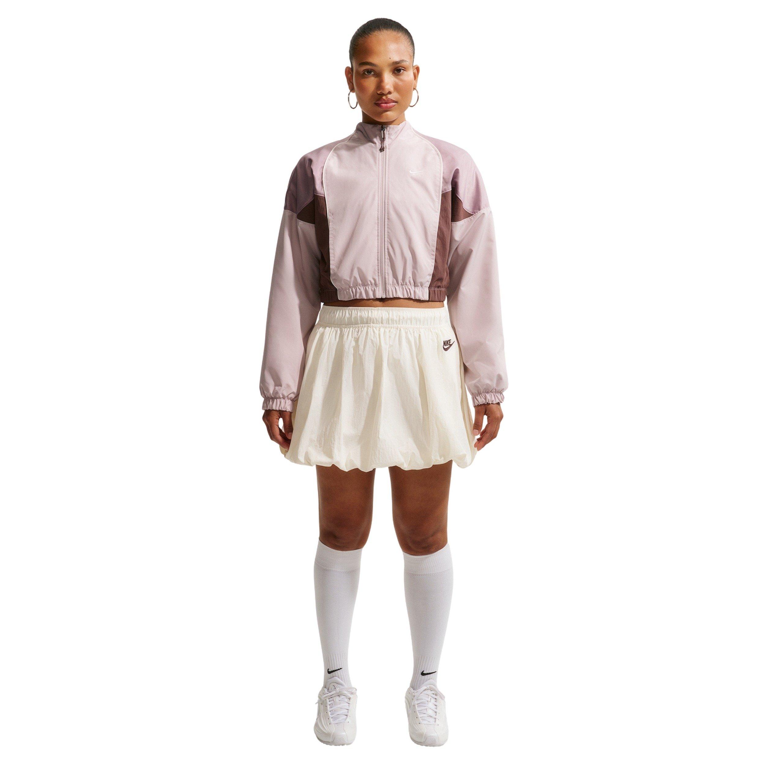 Nike Women's Sportswear Loose Bubble Skirt - Off-White/Black - OFF-WHITE/BLACK